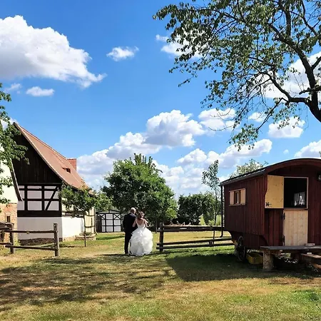 ファームステイ Schaeferwagen Im Leipziger Neuseenland *