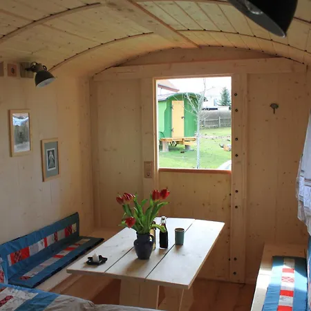 팜스테이 Schaeferwagen Im Leipziger Neuseenland *