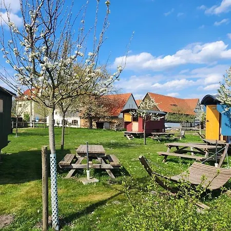 ファームステイ Schaeferwagen Im Leipziger Neuseenland Wyhra